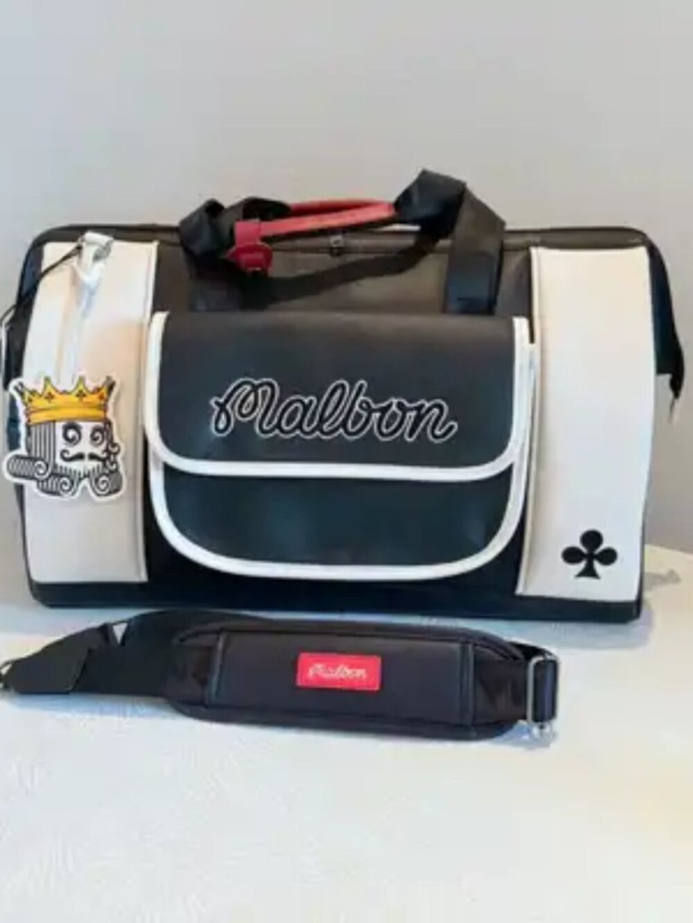 Malbon Unisex Golf Garment Bag Stylish Large-Capacity Shoulder Bag Handbag